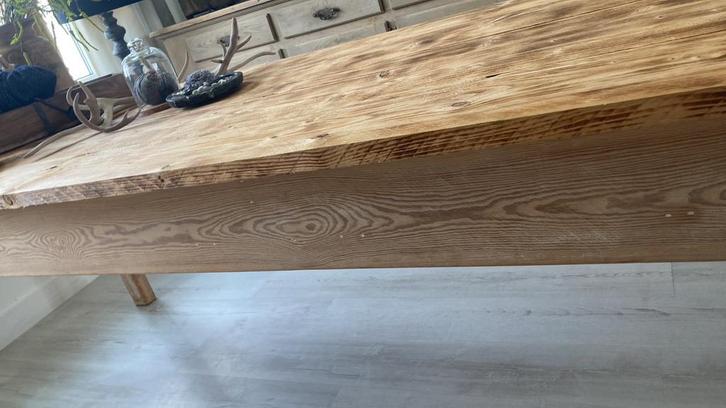 Urgent vends Ancienne table ferme dessus méthodes japonaises, Huis en Inrichting, Tafels | Sidetables, Gebruikt, 75 cm of meer