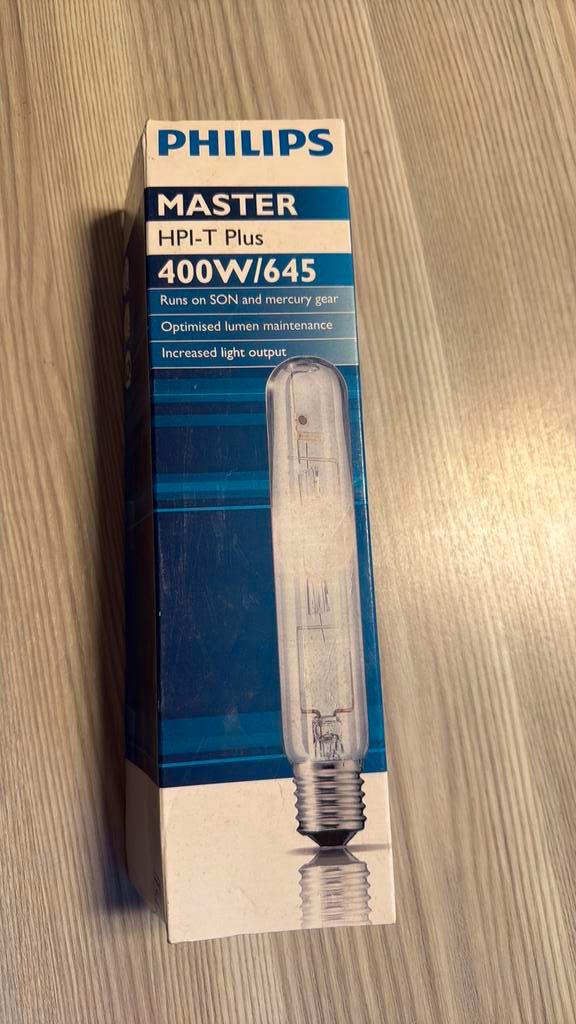 Philips MASTER HPI-T Plus 400W/645 unite ou lot, Maison & Meubles, Lampes | Lampes en vrac, Neuf, Ampoule halogène, Enlèvement ou Envoi