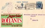 PUBLIBEL 23 : (Jagerbier ROELANTS): BIER,BIÈRE,BEER,EXPORT,, Met stempel, Ophalen of Verzenden, Gestempeld, Gestempeld