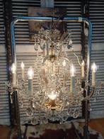 Mooie marie therese luster met 9 lichtpunten, Huis en Inrichting, Lampen | Kroonluchters, Ophalen, Zo goed als nieuw
