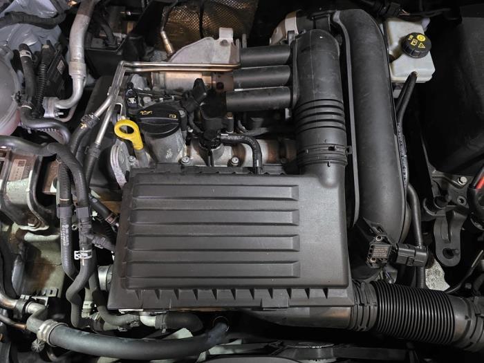 Motor van een Volkswagen Golf, Auto-onderdelen, Motor en Toebehoren, Volkswagen, Gebruikt, 3 maanden garantie, Ophalen of Verzenden