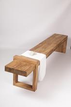 Banc en teck, Maison & Meubles, Tables | Tables à manger, Teck, 200 cm ou plus, Comme neuf, Enlèvement
