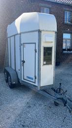 VAN Warocquier 1 cheval, Dieren en Toebehoren, Paarden en Pony's | Trailers en Aanhangwagens, Ophalen, Gebruikt, Hout, 1-paards trailer