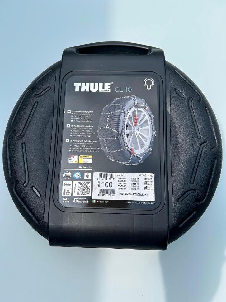 Sneeuwkettingen Thule CL10-100 / König, Auto diversen, Sneeuwkettingen, Zo goed als nieuw, Ophalen