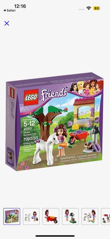 Lego Friends Olivia’s veulentje beschikbaar voor biedingen