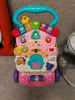 Trotteur V-Tech Baby Walker rose, Ophalen of Verzenden, Zo goed als nieuw, 6 maanden tot 2 jaar