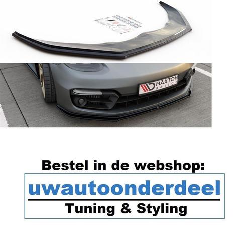 Maxton Design Porsche Panamera Turbo 971 Spoiler Lip, Auto diversen, Tuning en Styling, Verzenden