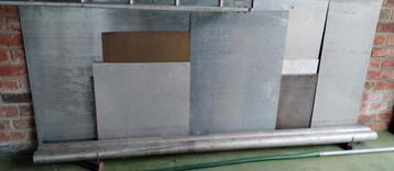 Verschillende zink /Inox/aluminum/koper platen, Enlèvement, Neuf