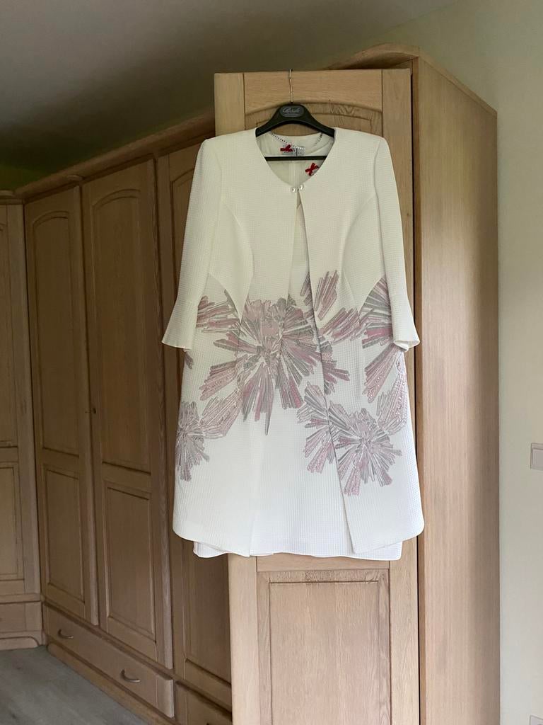 Ensemble Chris & Chris ton rose gris pour cérémonie, Kleding | Dames, Gelegenheidskleding, Nieuw, Cocktailjurk, Maat 42/44 (L)