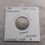 Vaticaan  10 soldi 1868 zilver, Envoi, Argent