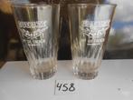 Bierglas Gueuze De Troch Wambeek verzamelaar, Ophalen of Verzenden, Gebruikt, Glas of Glazen
