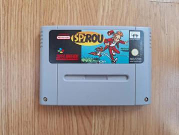 Spirou voor de Super Nintendo (SNES) beschikbaar voor biedingen