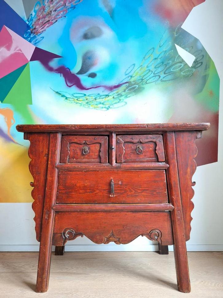 Console chinoise, Antiek en Kunst, Antiek | Meubels | Kasten, Ophalen