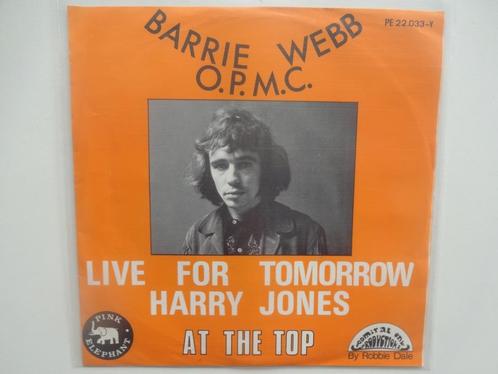 Barrie Webb - Live For Tomorrow Harry Jones (1970), Cd's en Dvd's, Vinyl Singles, Single, Ophalen of Verzenden