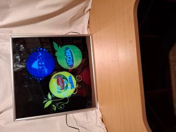 Spa- Lipton - Looza  reclame licht beschikbaar voor biedingen