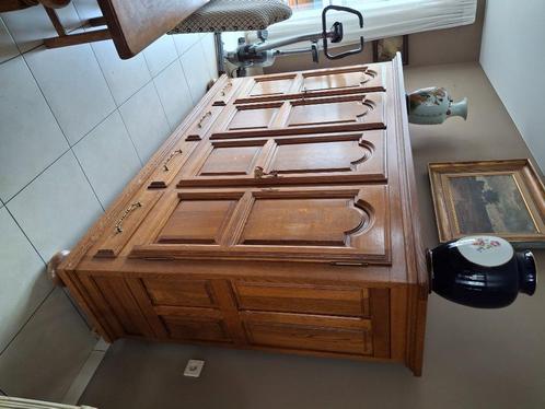 Eetkamer EIK, Huis en Inrichting, Complete eetkamers, Gebruikt, 6 tot 8 stoelen, Ophalen