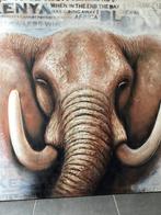 ‘Ooie grote schilderij canvas 1m40 op 1m50 koopje, Huis en Inrichting, Woonaccessoires | Schilderijen, Tekeningen en Foto's, Ophalen