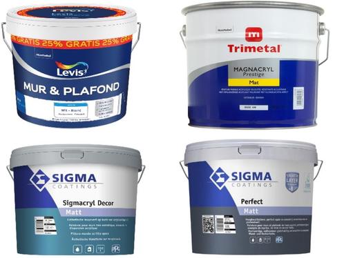 PROMO Peinture Levis /Trimetal / Sigma /Sikkens/Toupret, Bricolage & Construction, Peinture, Vernis & Laque, Neuf, Peinture, 5 à 10 litres