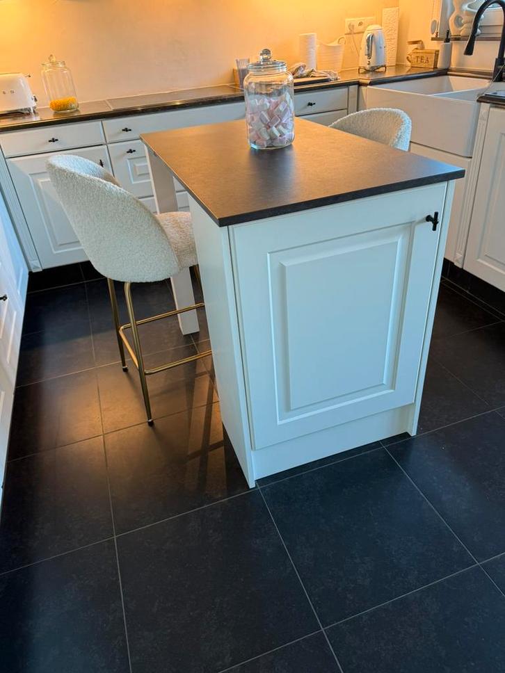 Keukenmeubel op maat gemaakt, Maison & Meubles, Cuisine | Éléments de cuisine, Comme neuf, Blanc, Enlèvement