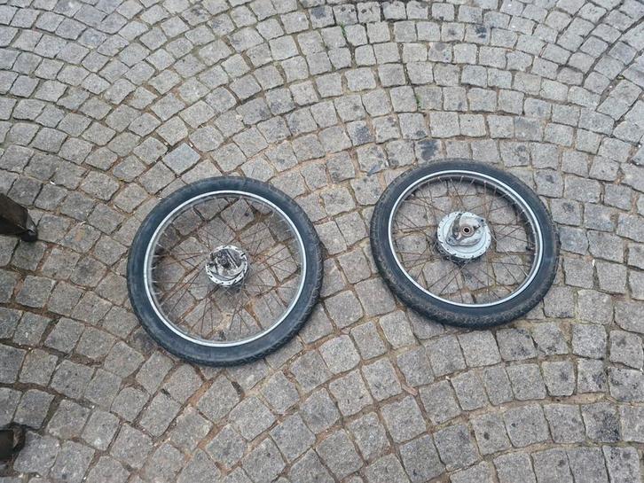 Roues à rayons Honda Camino, Vélos & Vélomoteurs, Pièces de cyclomoteur | Général, Enlèvement