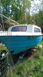 Kajuitboot met trailer en motor 25pk, Watersport en Boten, Overige Watersport en Boten, Ophalen, Gebruikt