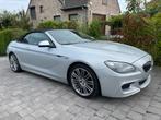 BMW 640d Cabriolet 3.0d M-Pack  2012 Full-Option, Automaat, Zwart, Cabriolet, Leder