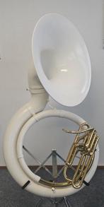 Sousaphone BBb King 2370SW en fibre de verre, Enlèvement, Utilisé, Cuivre