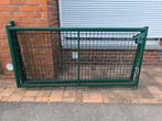 Tuinpoort / dubbele poort / hek / bekaert, Ophalen, Gebruikt, Enkelstaafmat hekwerk, Met poort