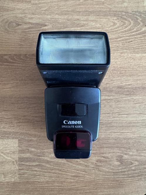 Canon Speedlite 420EX, Audio, Tv en Foto, Foto | Flitsers, Gebruikt, Canon, Kantelbaar, Ophalen