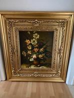 Schilderij Gaston Quidousse met prachtige kader, Enlèvement