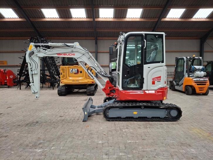 Nieuwe Takeuchi TB335R, midigraver, minigraver, BJ2025., Jardin & Terrasse, Jardin & Terrasse Autre, Neuf, Enlèvement