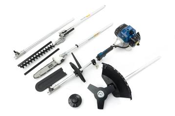 HBM 4 in 1 Bosmaaier /grastrimmer /heggenschaar /kettingzaag beschikbaar voor biedingen