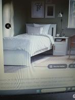 Lit, Huis en Inrichting, Slaapkamer | Bedden, Ophalen, Gebruikt, 90 cm, Wit