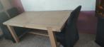 Masieve tafel met 4 gratis  stoelen, Maison & Meubles, 100 à 150 cm, Rectangulaire, Enlèvement, 200 cm ou plus