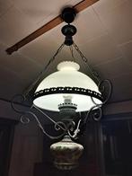 Luminaire : fer forgé, céramique, verre, Enlèvement