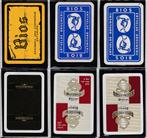 6 cartes à jouer avec Pub. de  BIERES/ Brasseries  BELGIQUE, Envoi, Neuf, Carte(s) à jouer