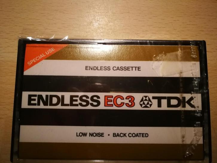 TDK Endless EC3 cassette uit 1974 in verpakking, Cd's en Dvd's, Cassettebandjes, Nieuw in verpakking, Onbespeeld, 1 bandje, Ophalen of Verzenden
