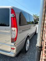 Vito 120cdi V6 dubbel cabine, Auto's, Automaat, Zwart, Beige, Mercedes-Benz