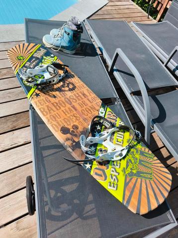 Planche wakeboard complète avec les Boots Yperlite. beschikbaar voor biedingen