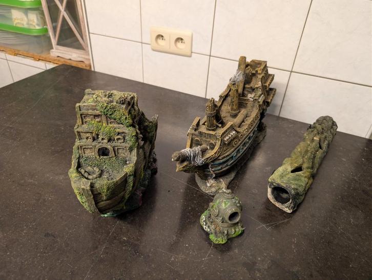 Aquarium met tal van toebehoren, Dieren en Toebehoren, Vissen | Aquaria en Toebehoren, Ophalen