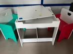 Table carrée pour enfants avec 2 chaises, Ophalen, Gebruikt, Tafel