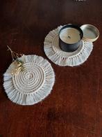Onderzetter, kleedje,  macramé op maat, Ophalen of Verzenden, Nieuw, Glas of Kopje