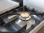 🍀Luxe Fornuis Boretti 90 cm hoogglans zwart frytop 2 ovens, 60 cm of meer, 5 kookzones of meer, Vrijstaand, 85 tot 90 cm