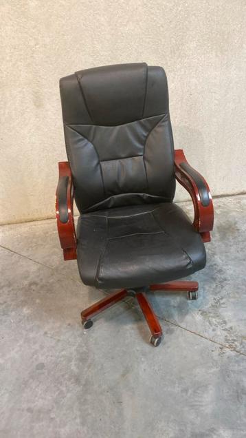 Bureaustoel, Huis en Inrichting, Bureaustoelen, Ophalen, Gebruikt, Zwart, Bureaustoel