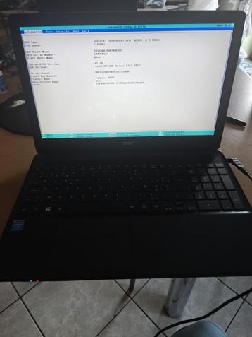 Pc portable acer pour pièce ou a refaire beschikbaar voor biedingen
