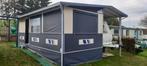 Caravan met grote wintervaste voortent te koop, Hobby, 2 aparte bedden, Ringverwarming, Particulier