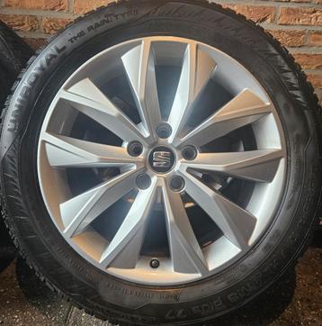 17 inch Seat Ateca Winterset 5x112 Uniroyal 7-8mm profiel  beschikbaar voor biedingen