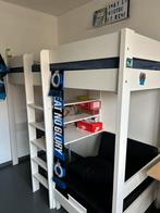 Hoogslaper met bureau en extra zetel, Kinderen en Baby's, Ophalen, Zo goed als nieuw, Hoogslaper