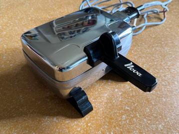 Nova Unex wafelijzer met alu bakvorm jaren 50 vintage, Enlèvement, Utilisé