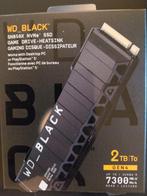 WD Black NVMe SSD Interne schijf heatsink PS5 compatibel 2TB, Informatique & Logiciels, Disques durs, Comme neuf, Enlèvement ou Envoi